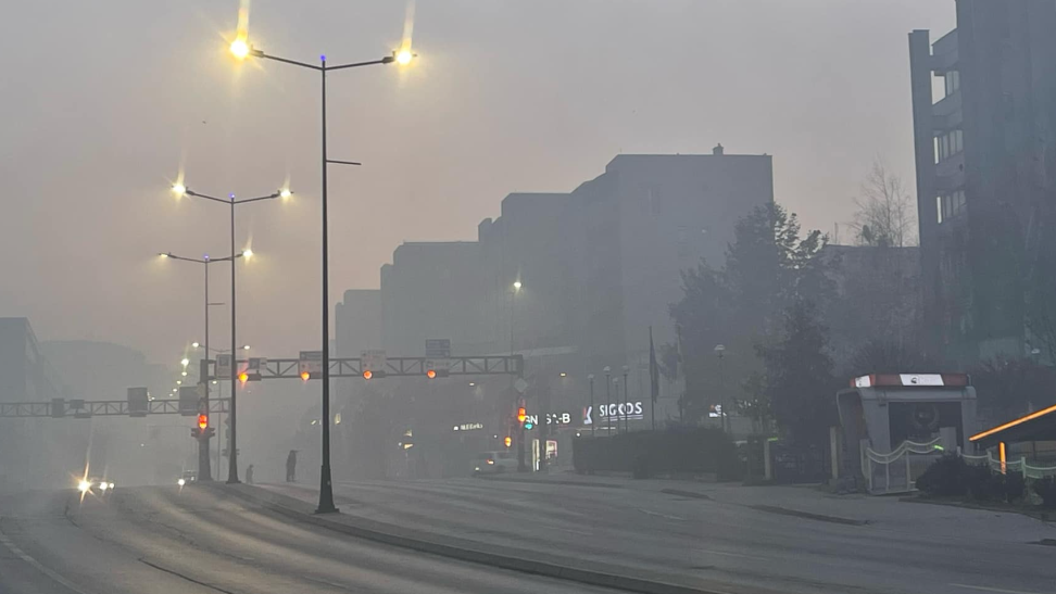 Cilësia e ajrit në botë  ku renditet sot Prishtina