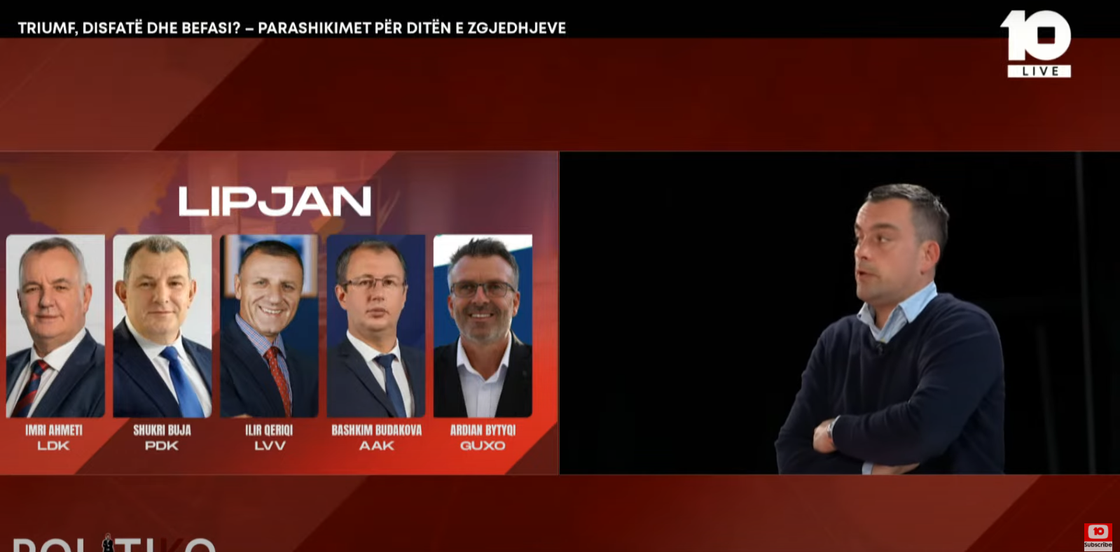 Krenar Shala  Qytetarëve të Lipjanit edhe kësaj radhe do t i duhet ta votojnë Imri Ahmetin