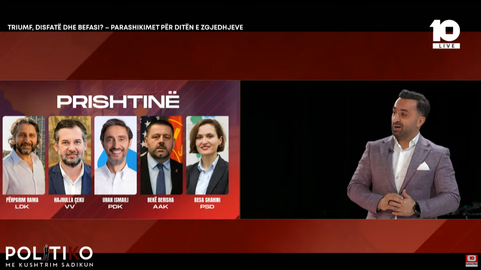 Përparim Rama një zhgënjim i madh i qytetarëve të Prishtinës   Rama  Interesant do të ishte balotazhi mes Çekut dhe Ismailit