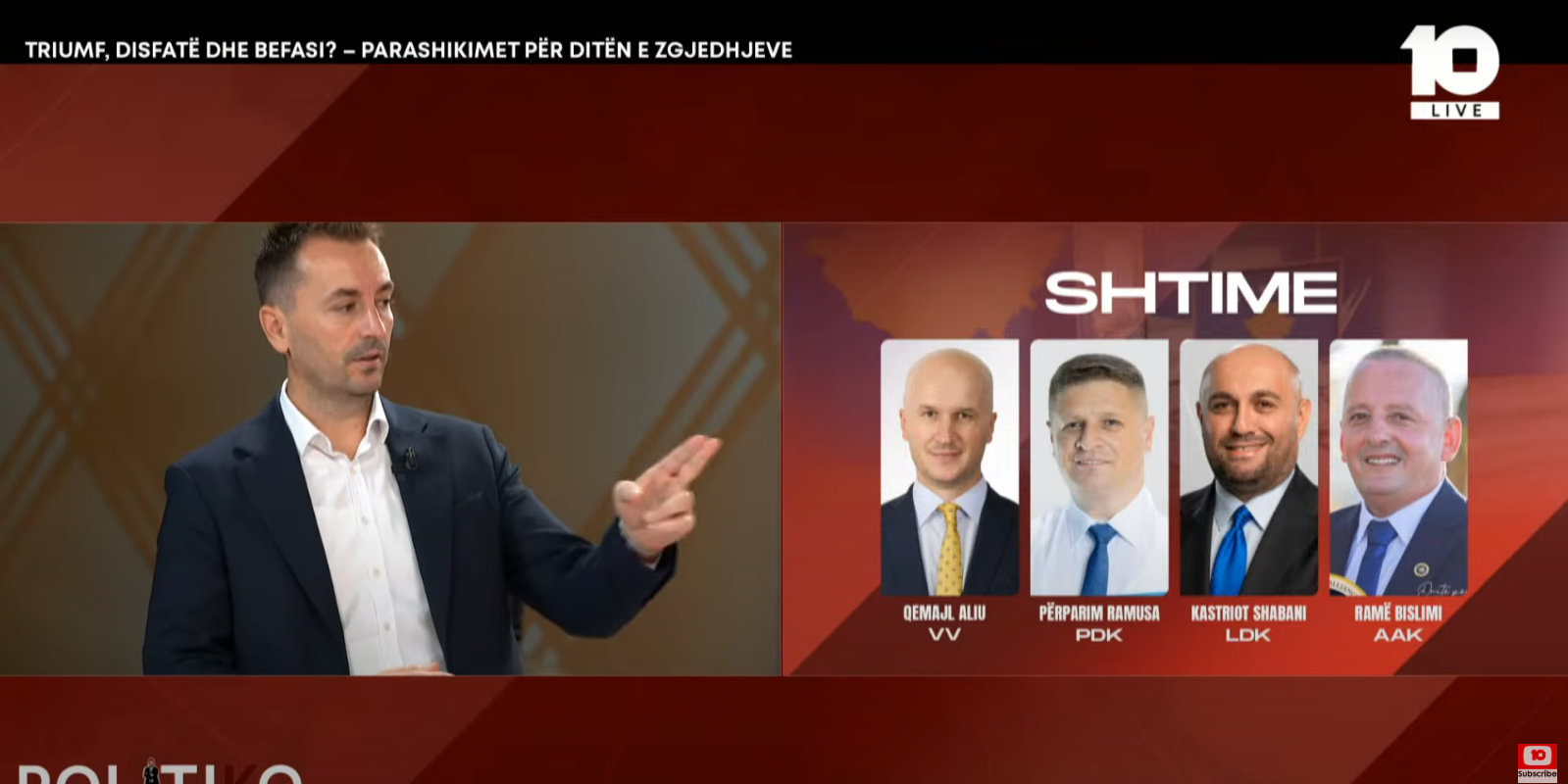 Xani  Shtimja në balotazh  por fiton PDK ja   AAK e LDK nuk japin votë për VV në