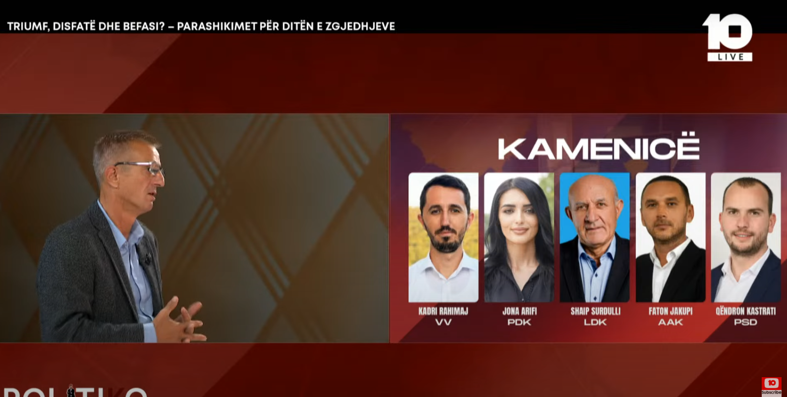 Faton Topalli  Qëndron Kastrati është kandidati më i mirë për Kamenicën