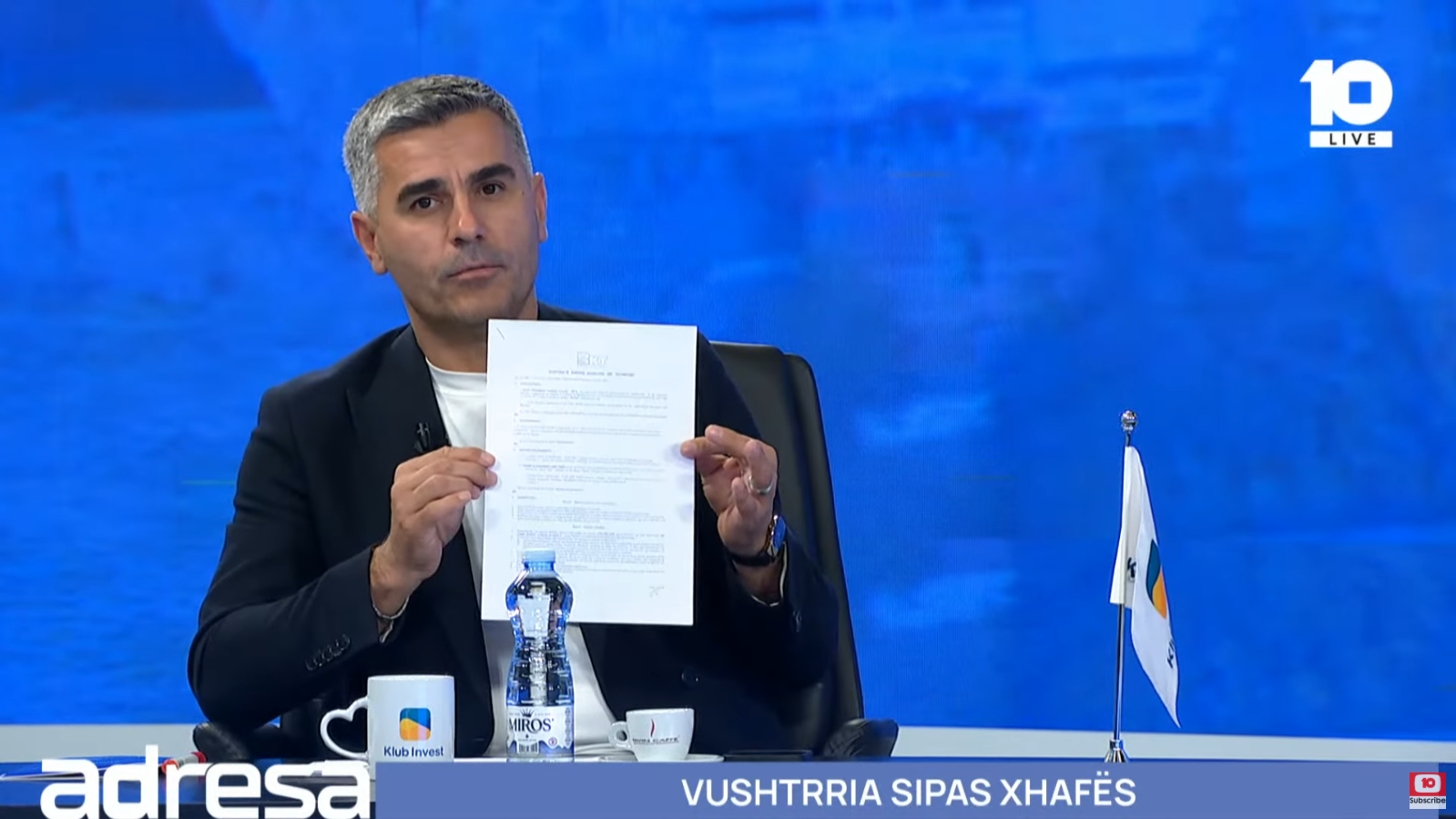 Xhafer Tahiri   Akuzat e Ferit Idrizit ndaj meje janë për t i mbuluar dështimet e tij 
