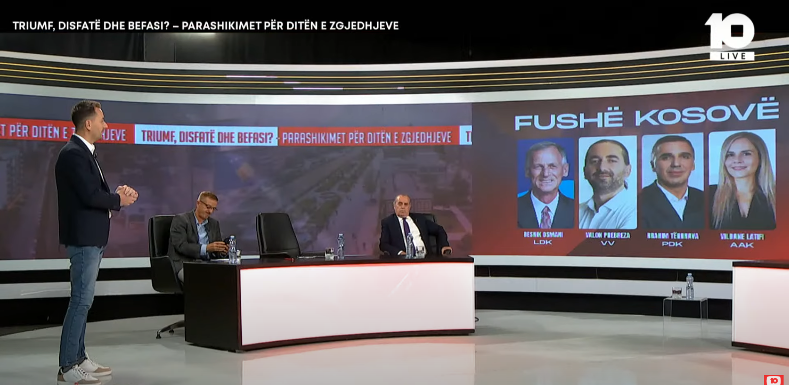 Besnik Osmani po mungon në debate  po e humb komunën   Visar Xani  PDK ja dhe VV ja në balotazh në Fushë Kosovë