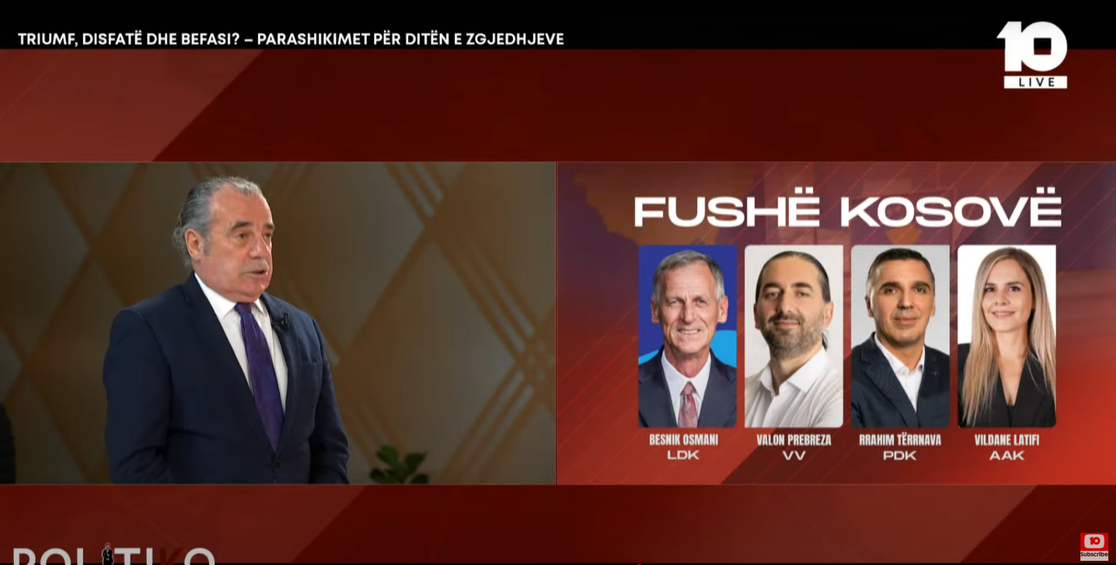 Halil Matoshi për Fushë Kosovën  Balotazh sigurisht  por mund të dalë fituese VV ja