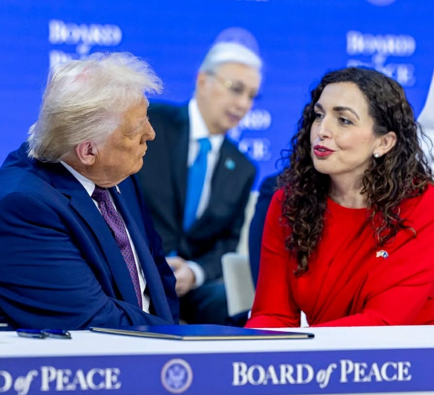 Takimi i madh te Osmani  presidentja do t i ftojë liderët politikë për Bordin e Paqes