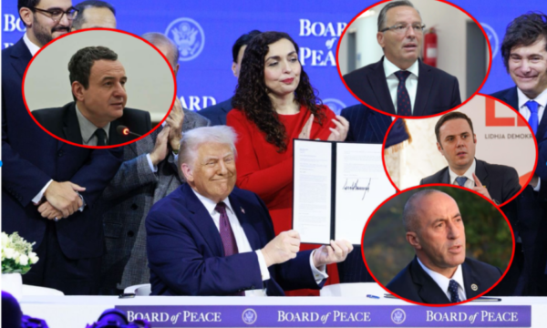 Kosova në Bordin e Trump me nënshkrim të Vjosa Osmanit  liderët partiakë e përkrahin  Kurti s e ka thënë asnjë fjalë