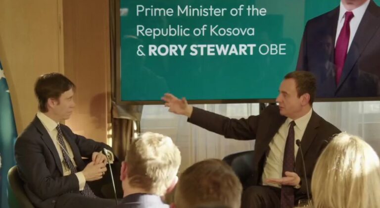 Kurti në Davos  Populli i Kosovës refuzon të kthehet në epokën e korrupsionit