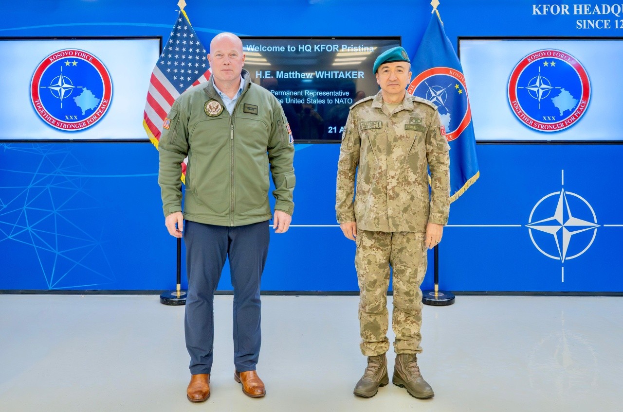 Whitaker shkruan për vizitën në KFOR  Ne jemi partneri më i fuqishëm i Kosovës që po i ndihmojmë të rrisë aftësitë për mbrojtje