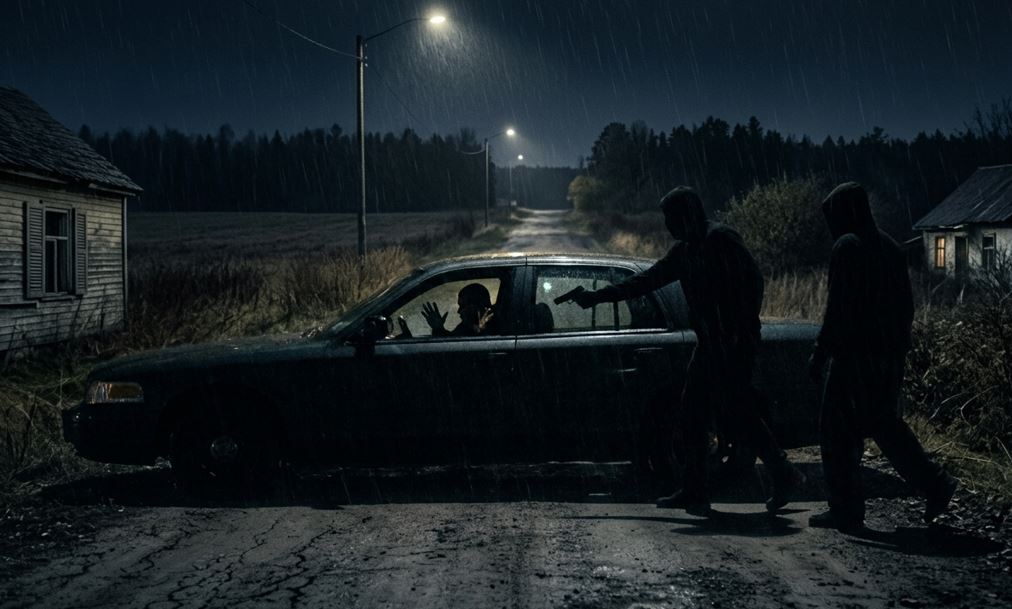 Grabitje me armë në Rahovec  viktima ndalohet nga persona të maskuar