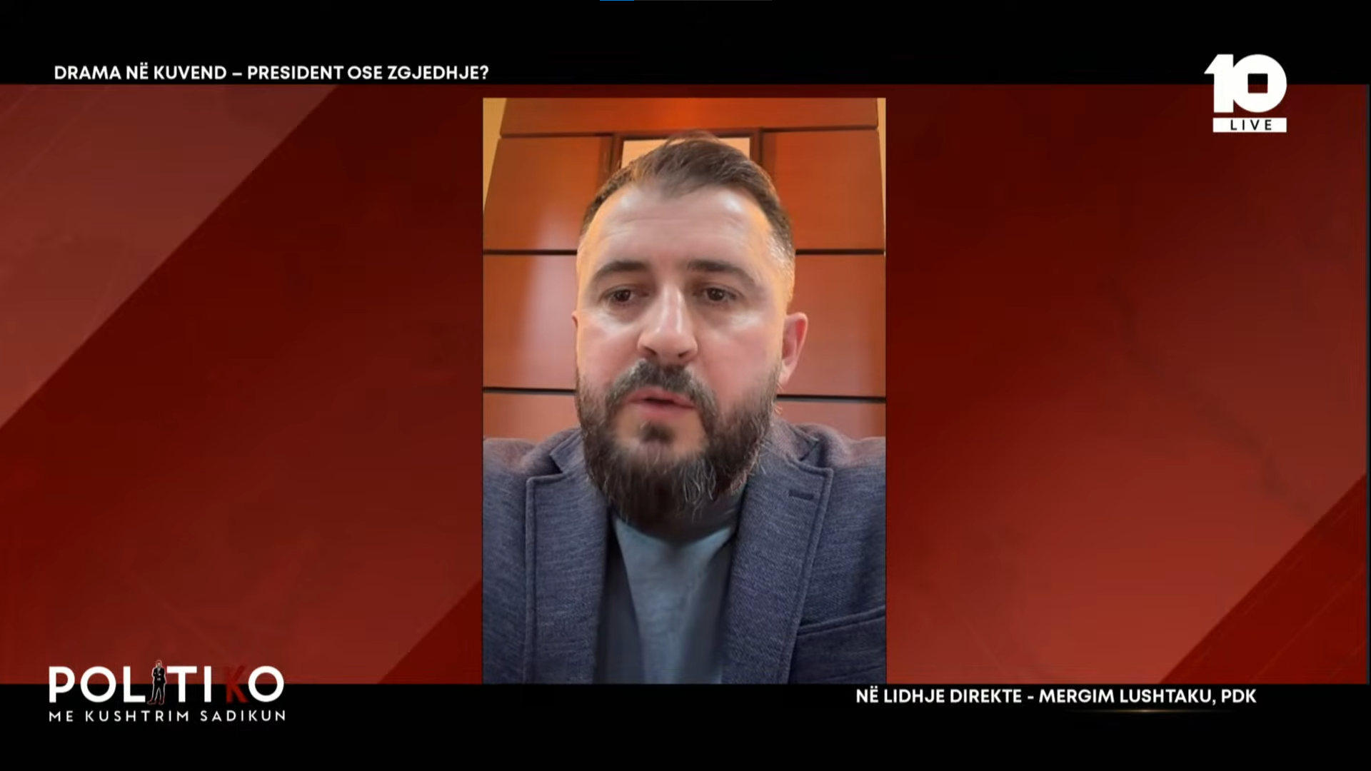 Mërgim Lushtaku  Vetëvendosje po e zvarrit qëllimshëm zgjedhjen e presidentit