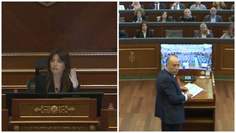 Tensione në Kuvend  Haxhiu s ia jep fjalën Shalës së PDK së  Mos ndodh me u çu se nuk e merr fjalën