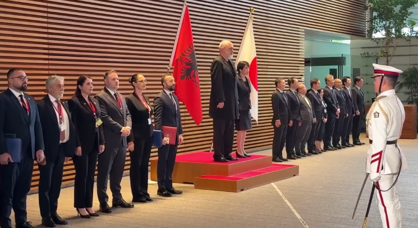 Rama pritet me ceremoni zyrtare në Tokio nga homologia Takaichi  Hap i ri në marrëdhëniet Shqipëri Japoni