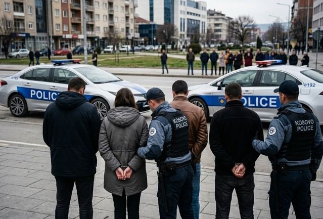 Tre burra dhe një gjermane arrestohen në Graçanicë  për çka po akuzohen këta të fundit 