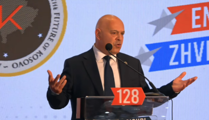 Gjini në Kuvendin e AAK së  Krenari me qenë pjesë e partisë  Ramush Haradinaj simbol i Kosovës dhe lirisë