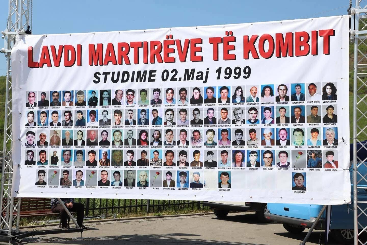 27 vjet nga masakra në Studime të Vushtrrisë  përkujtohen 116 civilët e vrarë