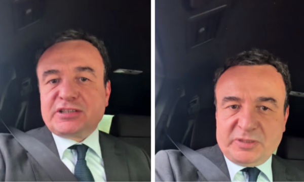 Kurti me video nga vetura thirrje mërgatës  Regjistrohuni sot ose nesër për të votuar  pas afatit më s do keni të drejtë