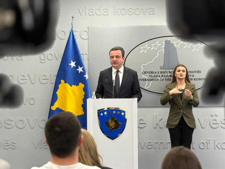 Kurti  Beogradi po ushtron terror dhe presion ndaj serbëve të Kosovës