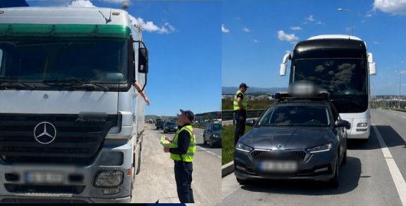 Kontrollohen mbi 5 mijë kamionë e autobusë  shqiptohen mbi 400 gjoba