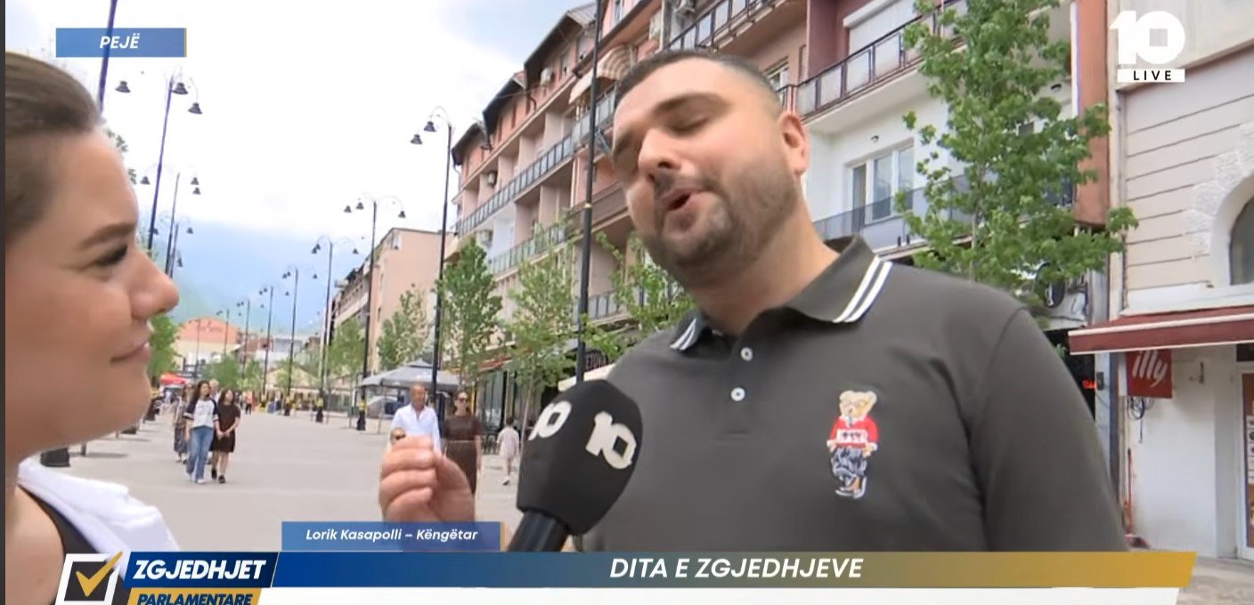  Besa  besë   Lorik Kasapolli këndon LIVE në Kanal10