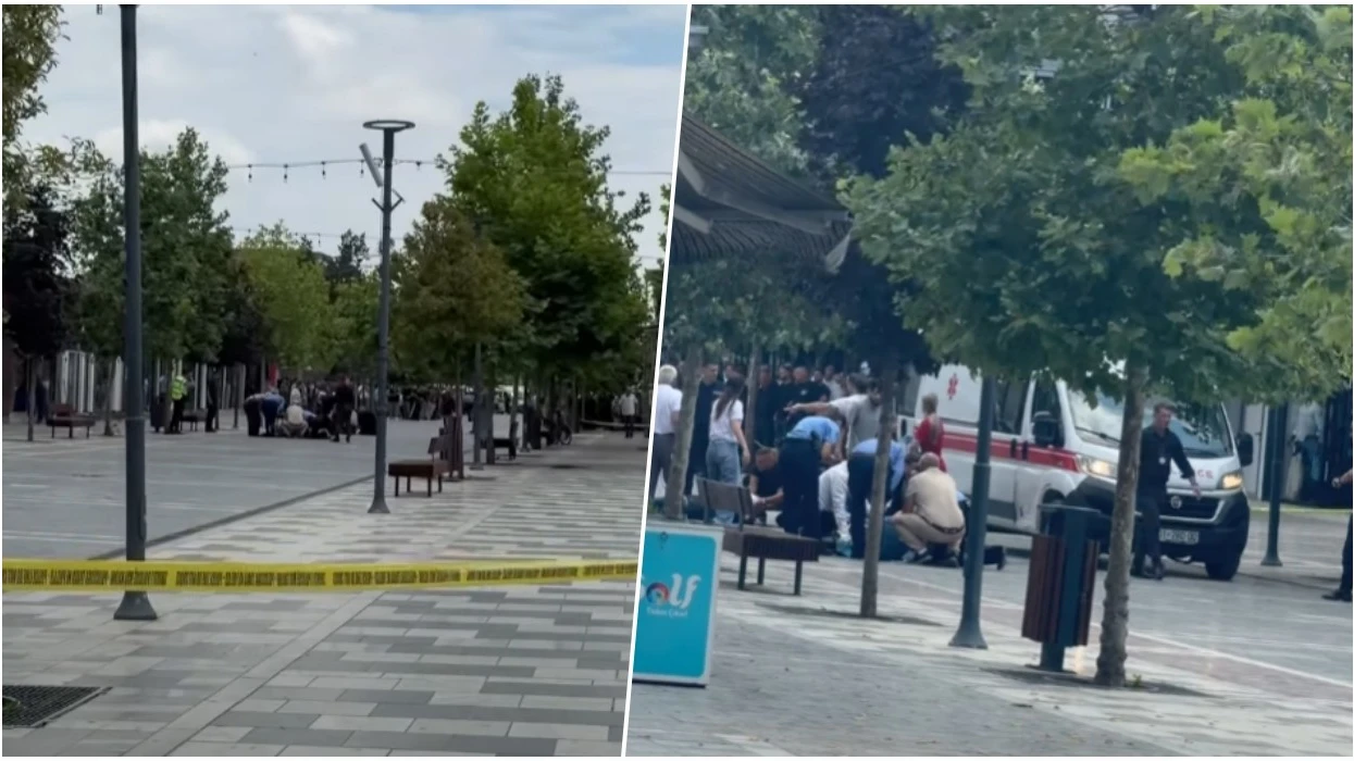 Të shtëna me armë në Podujevë