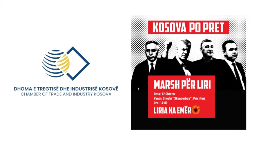 DHTIK mbështet marshin  Kosova po pret 