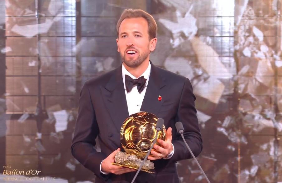 Harry Kane është fituesi i  Topit të Artë   la pas Kylian Mbape dhe Lamine Yamal