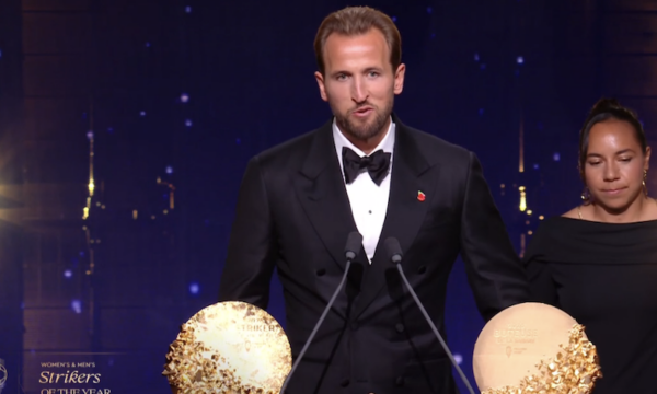 Harry Kane fiton çmimin e sulmuesit më të mirë të vitit 2026  vendos rekord të ri